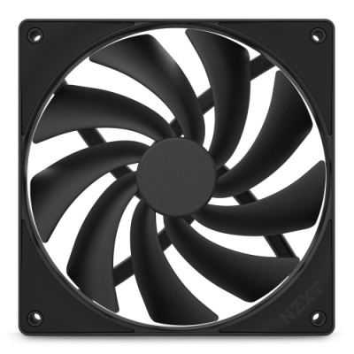 NZXT F140Q Carcasa del ordenador Ventilador 14 cm Negro 1 piezas