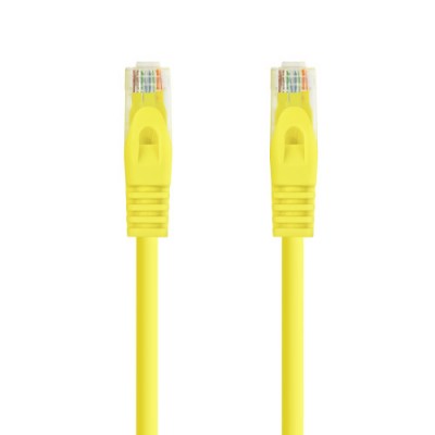 Nanocable Cable de red latiguillo RJ45 LSZH Cat6A UTP AWG24 Amarillo 20m