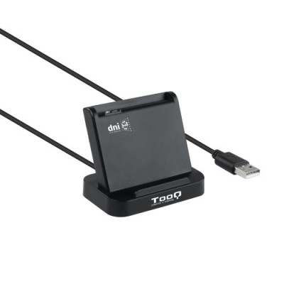 TooQ Lector de Tarjetas Inteligentes DNIe VISION USB 20 Negro