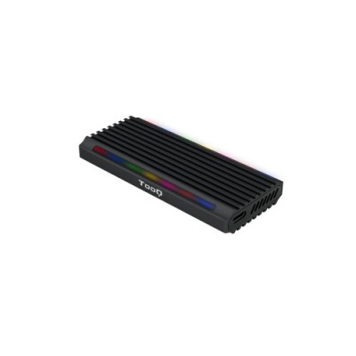 TooQ Shinobi Caja externa para unidad de estado solido SSD Negro M2