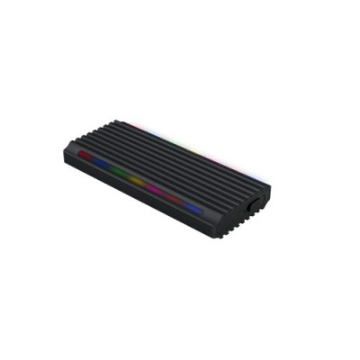 TooQ Shinobi Caja externa para unidad de estado solido SSD Negro M2