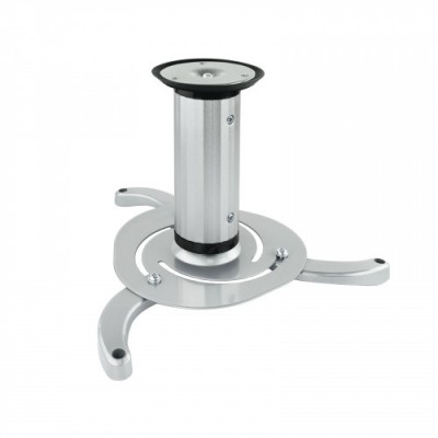 TooQ SOPORTE UNIVERSAL DE TECHO GIRATORIO 360º PARA PROYECTOR PLATA