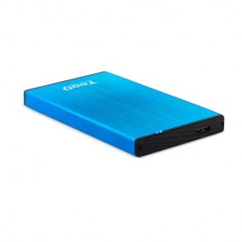 CAJA EXTERNA TOOQ TQE 2527BL 25 95 MM SATA USB 30 31 GEN1 AZUL