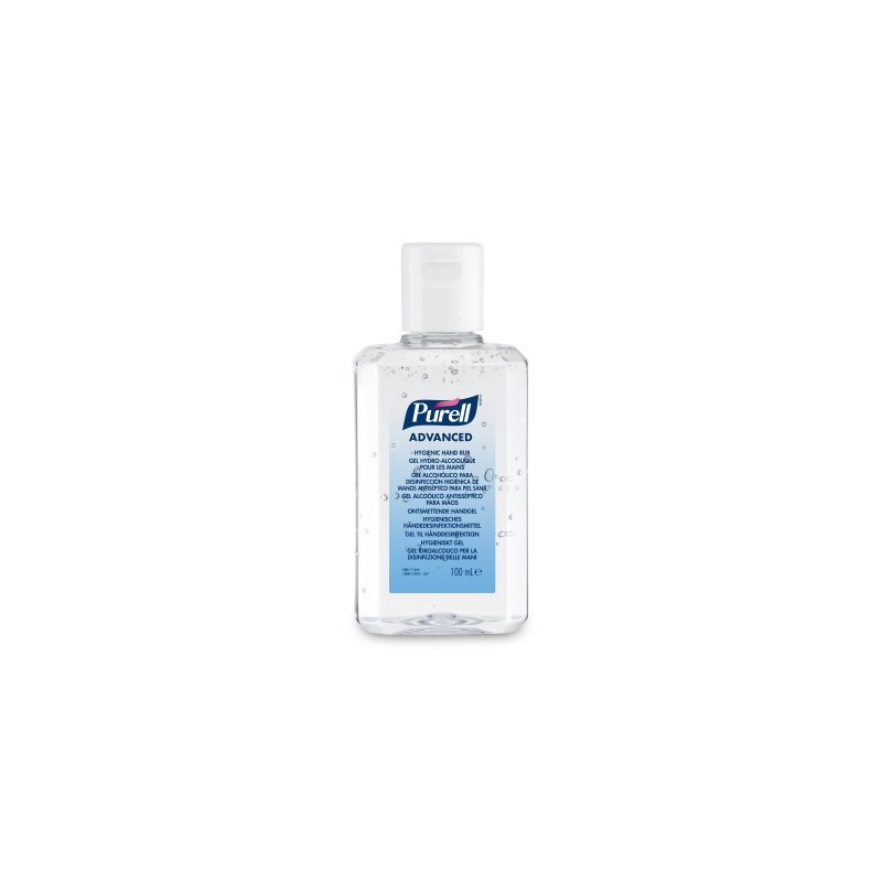 BOTE DE 100 ML GEL HIDROALHOLICO ADVANCE FLIP TOP PURELL JA096