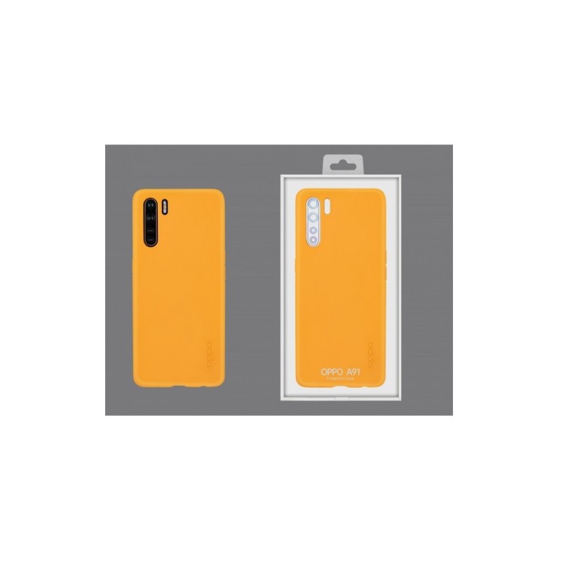 OPPO PROTECTORS CASE A91 NARANJA