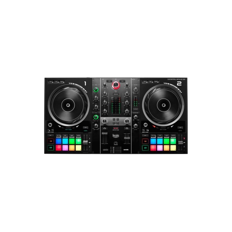 Hercules Inpulse 500 DVS Sistema de vinilo digital para scratch digital Negro