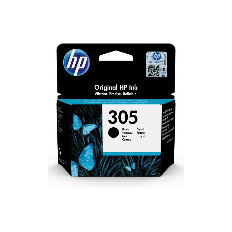 HP 305 CARTUCHO DE TINTA HP305 NEGRO 3YM61AE