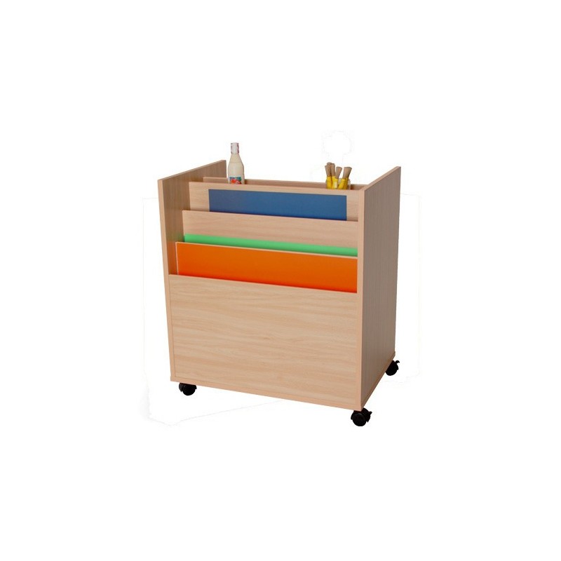 CARRO PLaSTICA CARTULINERO HAYA MOBEDUC 602206HR18