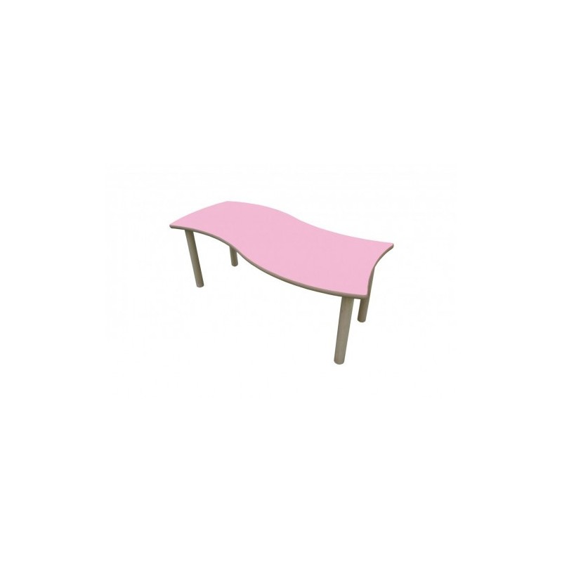 MESA RECTANGULAR ONDA TALLA 0 3 HAYA MOBEDUC 6005616H230