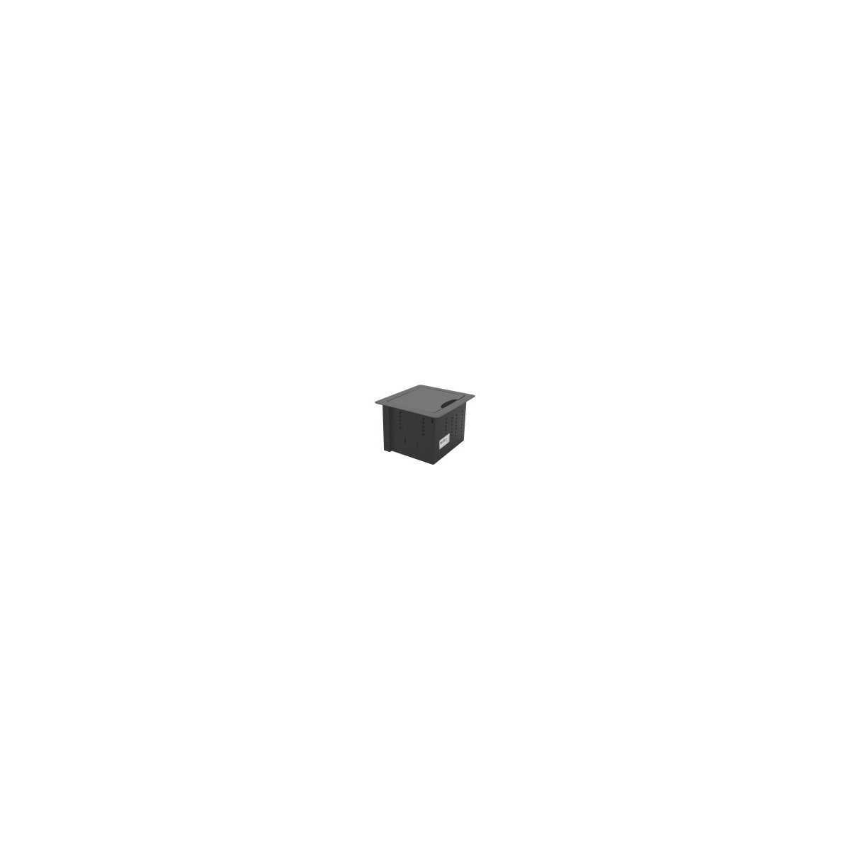 Kramer Electronics TBUS 1NB Escritorio Caja de cables Negro 1 piezas