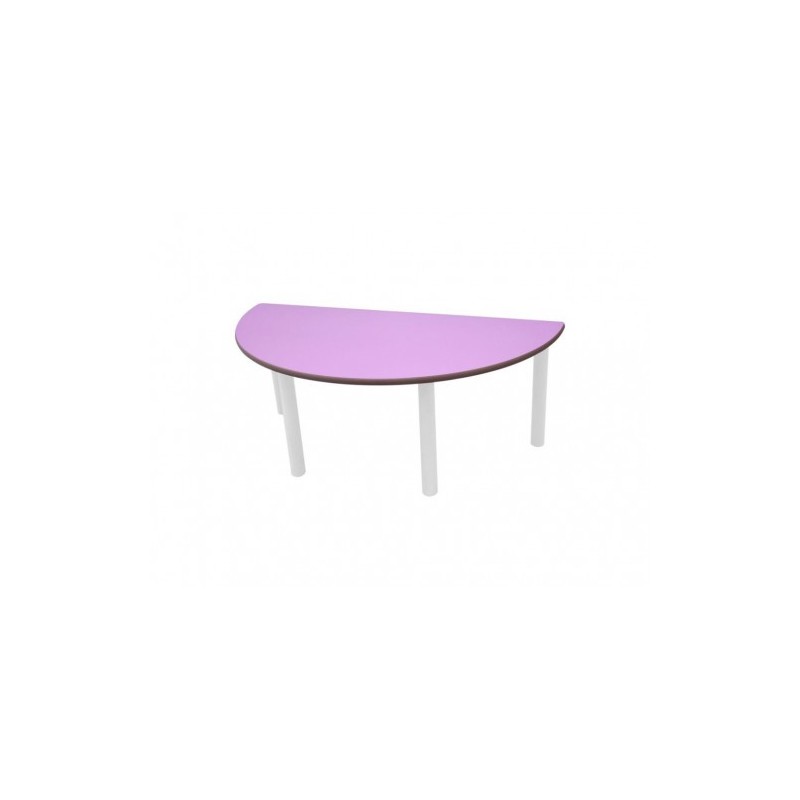 MESA SEMIREDONDA 120 CM TALLA 4 6 HAYA MOBEDUC 500618B184