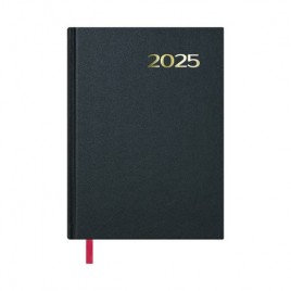 AGENDA 2025 SINTEX DiA PaGINA 14 X 20 CM COLOR NEGRO DOHE 11399 25