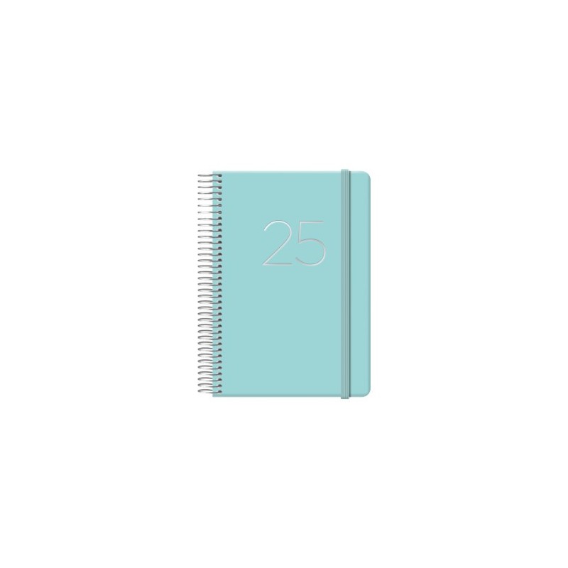 AGENDA 2025 GLOSS DiA PaGINA 125 X 18 CM VERDE DOHE 12573 25