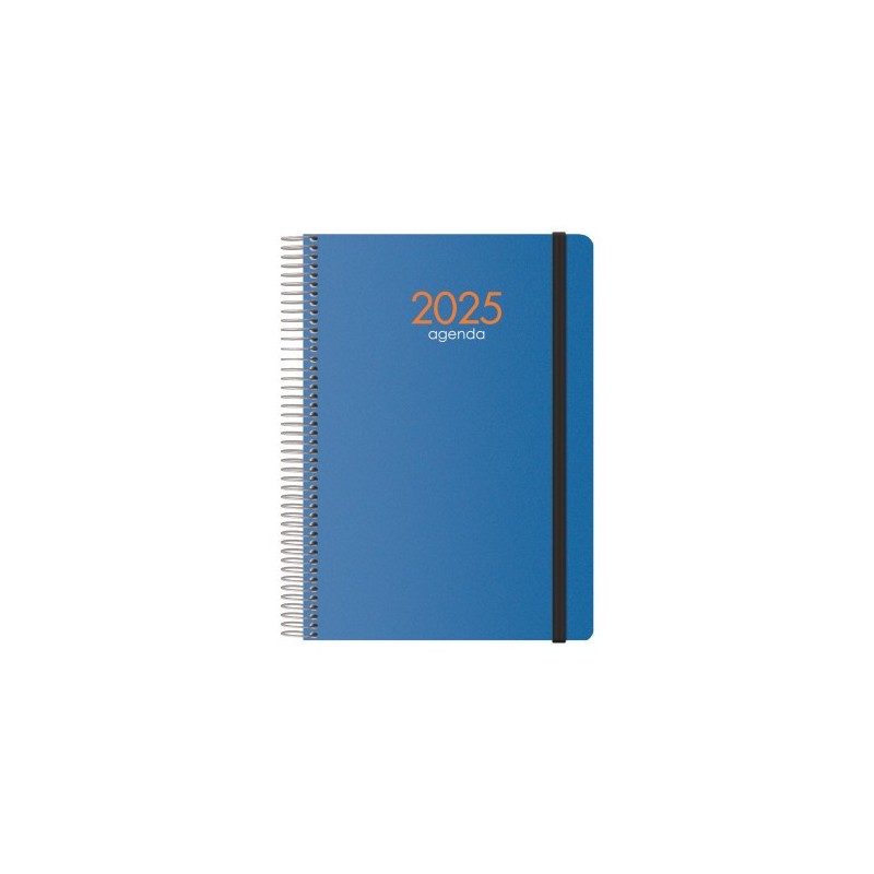 AGENDA 2025 SYNCRO DiA PaGINA 15 X 21 CM AZUL DOHE 11628 25