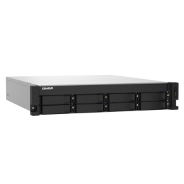 QNAP TS 832PXU NAS Bastidor 2U Ethernet Aluminio Negro AL324