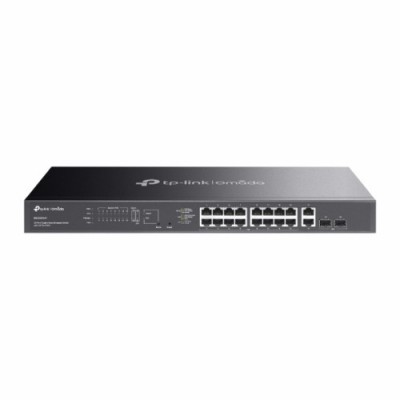 TP Link ES220GMP switch Gestionado Gigabit Ethernet 10 100 1000 Energia sobre Ethernet PoE Negro
