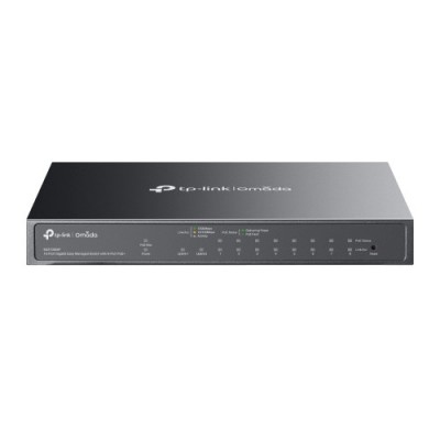 TP Link Omada ES210GMP switch Gestionado Gigabit Ethernet 10 100 1000 Energia sobre Ethernet PoE Negro