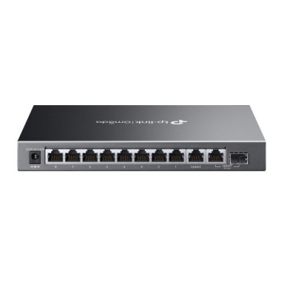 TP Link Omada ES210GMP switch Gestionado Gigabit Ethernet 10 100 1000 Energia sobre Ethernet PoE Negro