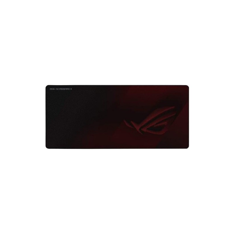 ASUS ROG Strix Scabbard II Alfombrilla de raton para juegos Negro Rojo