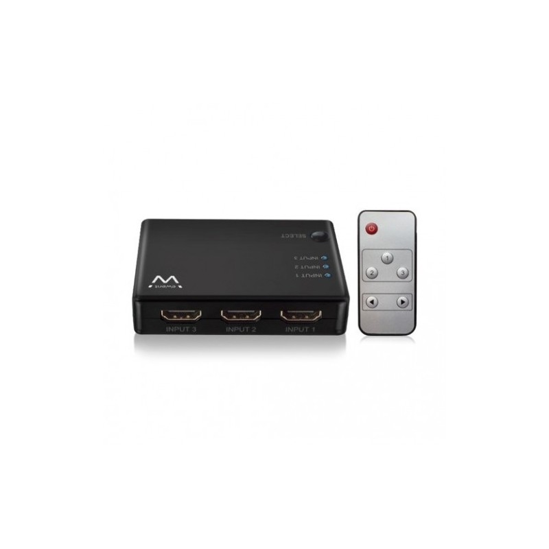 Ewent EW3730 interruptor de video HDMI