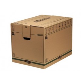 CAJA DE TRANSPORTE MONTAJE AUTOMaTICO EXTRA GRANDE BANKERS BOX 6205401