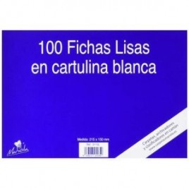 100 FICHAS DE CARTULINA LISA 215X160 MM Nº 5 MARIOLA 3115L