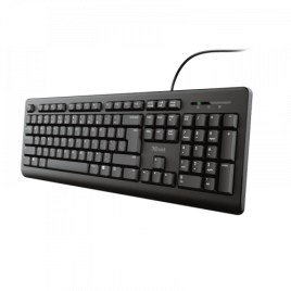 Trust TK 150 teclado USB QWERTY Espanol Negro