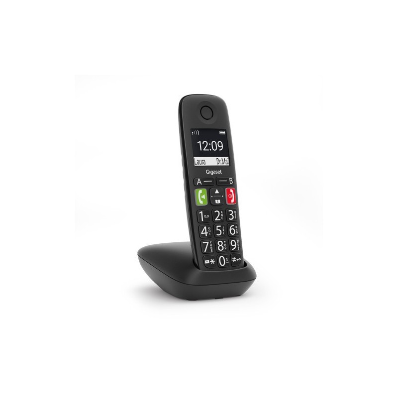 Gigaset S30852 H2901 D201 telefono Telefono DECT analogico Identificador de llamadas Negro