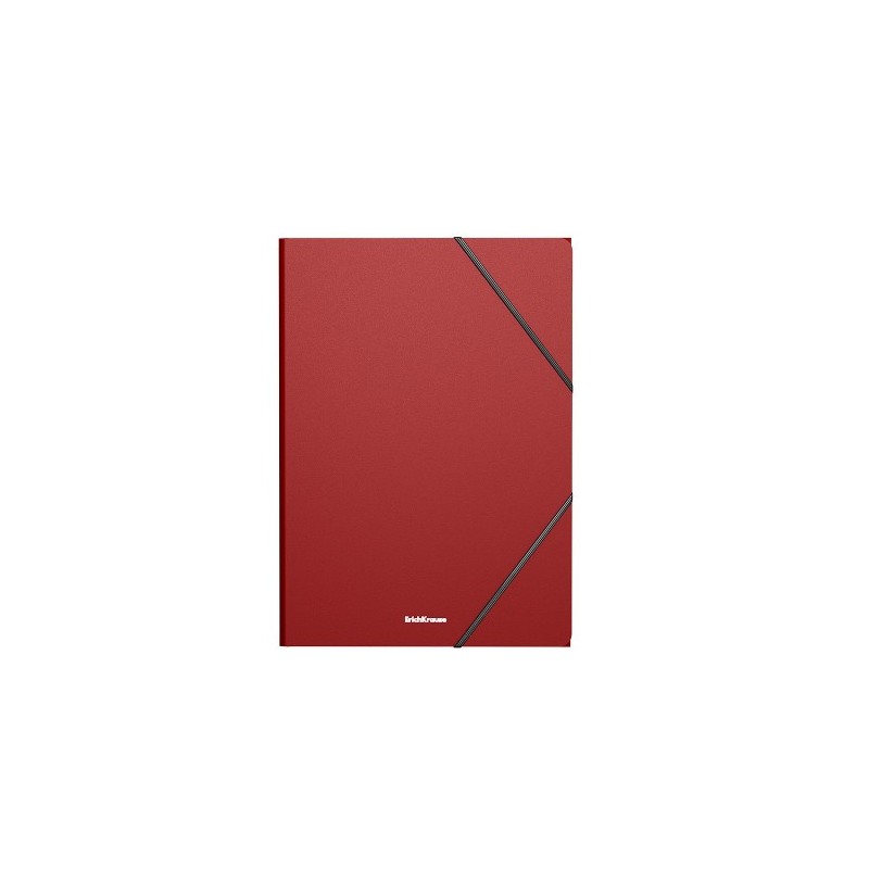 CARPETA CON GOMAS ELaSTICAS MATT CLASSIC A4 ROJO ERICH KRAUSE 53324