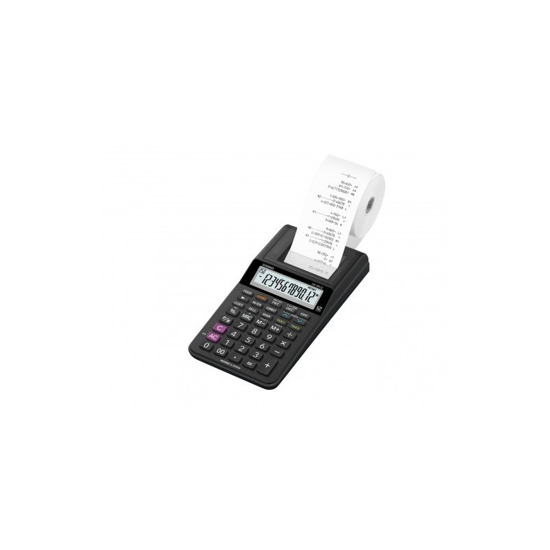 CALCULADORA IMPRESORA DE 12 DiGITOS CASIO HR 8RCE