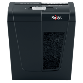 Rexel Secure S5 triturador de papel Corte en tiras 70 dB Negro