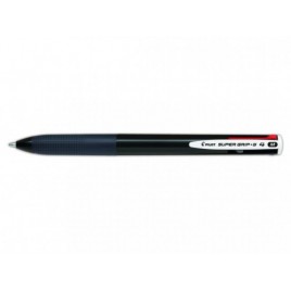 BOLIGRAFO SUPERGRIP G 4 COLORES CUERPO COLOR NEGRO PILOT BPKGG 35M B