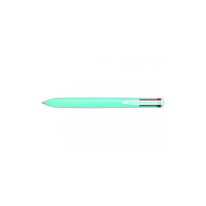 BOLIGRAFO SUPERGRIP G 4 COLORES CUERPO COLOR AZUL CLARO PILOT BPKGG 35M LB