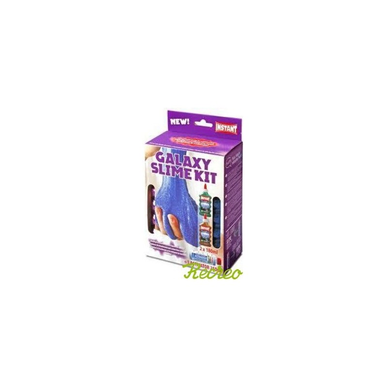 ESTUCHE GALAXY SLIME MINI KIT 2 COLAS ACTIVADOR INSTANT 18941