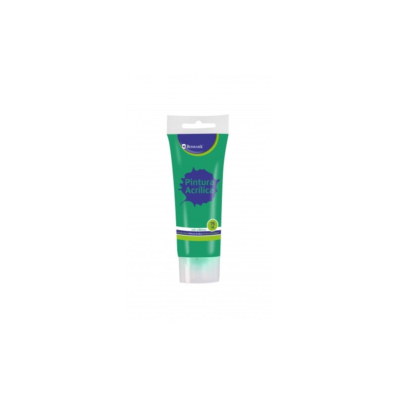 BOTE PINTURA ACRILICA 75 ML VERDE BISMARK 328521