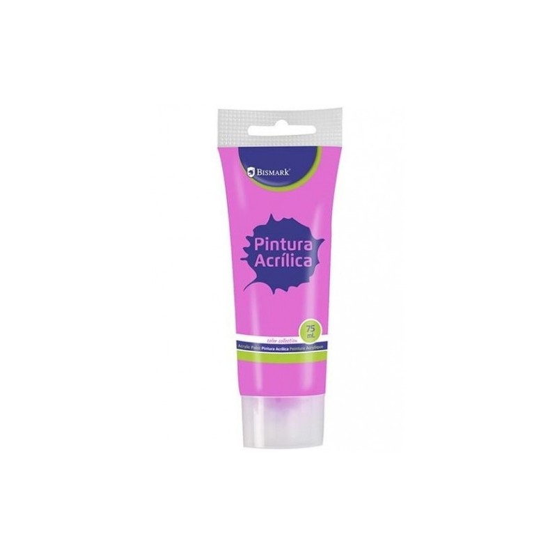 BOTE PINTURA ACRILICA 75 ML ROSA BISMARK 328523