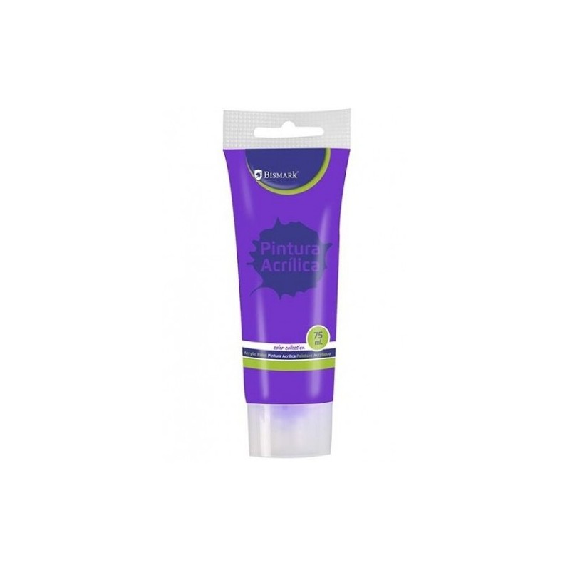 BOTE PINTURA ACRILICA 75 ML MORADO BISMARK 328524