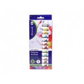 Bismark 327025 pintura acrilica 12 ml Multi Tubo