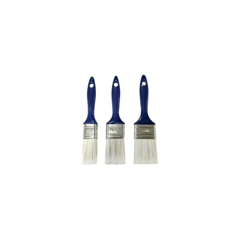 SET 6 PINCELES PLANOS ESPECIAL PINTURA ARTISTICA BISMARK 327029