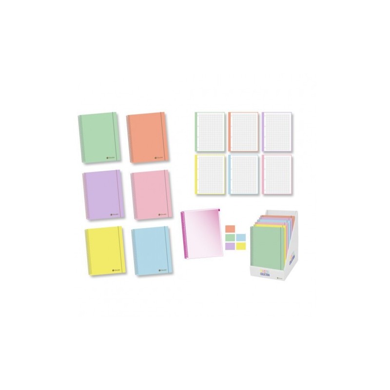 Golden 327708 cuaderno y block A4 120 hojas Multicolor