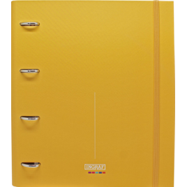 Ingraf 350759 carpeta de carton A4 Amarillo