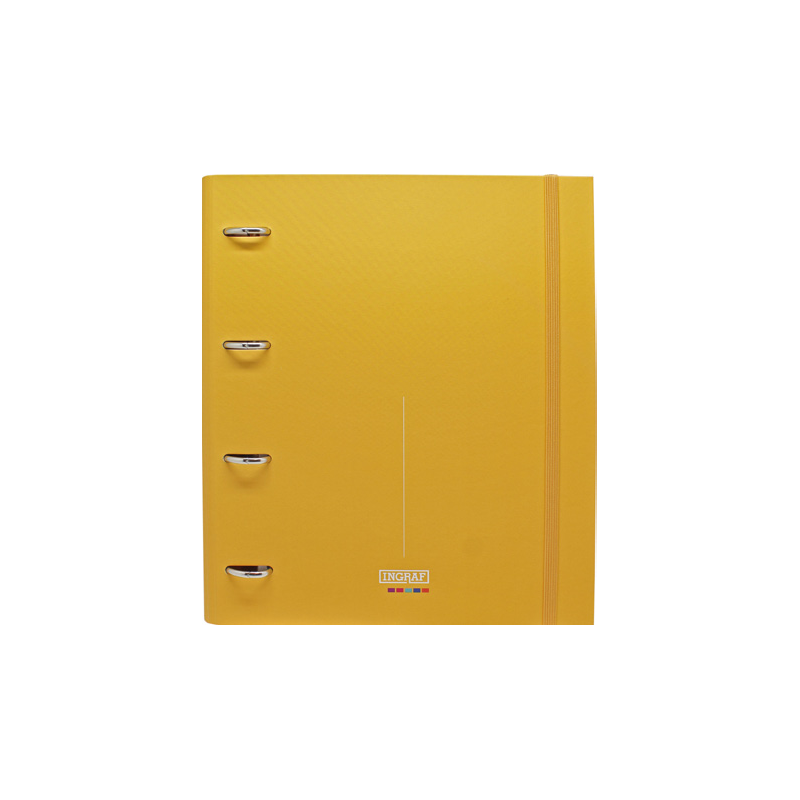 Ingraf 350759 carpeta de carton A4 Amarillo
