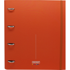 Ingraf 350762 carpeta de carton A4 Naranja