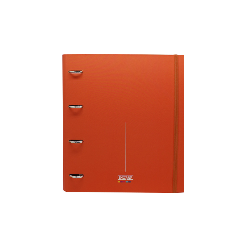 Ingraf 350762 carpeta de carton A4 Naranja