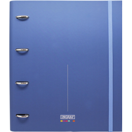 Ingraf 350763 carpeta de carton A4 Azul