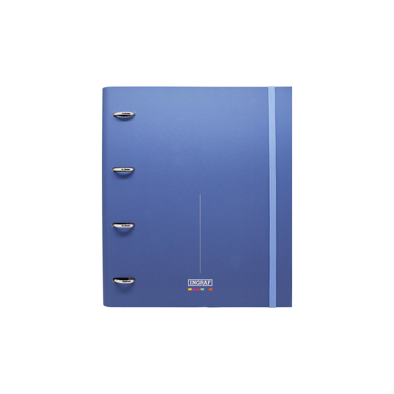 Ingraf 350763 carpeta de carton A4 Azul