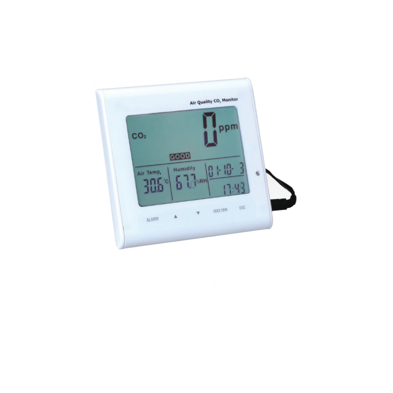 MEDIDOR DE CALIDAD DEL AIRE CO2 TEMPERATURA HUMEDAD ST802